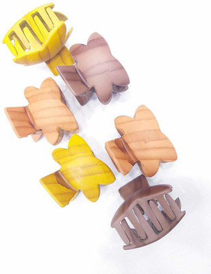 

Baba Fashions Women Daily Wear Girls Accessories And Half Pony Tail Clutches . Set Of 6 Pics Hair Accessory Set(Multicolor)