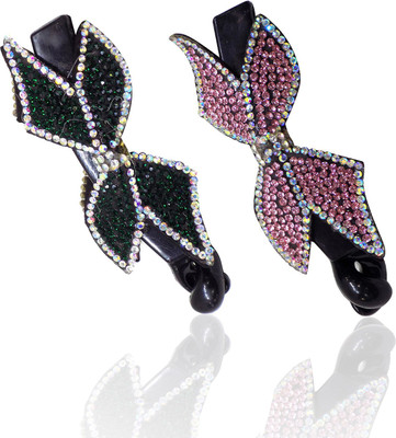 

Confidence Banana Clips For Women Hair Styling Set Of 2 Banana Clip(Multicolor)