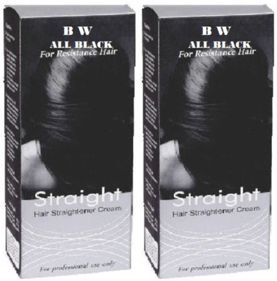 

B W ALL BLACK wello care Hair Straight Straightener Cream best (280g) (Set of 2)(Set of 2)