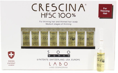

Crescina HFSC 100% 500 Woman 10 Ampoules(10 ml)