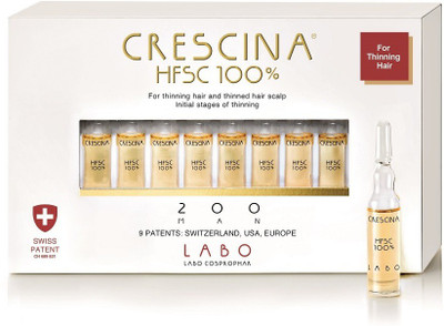 

Crescina HFSC 100% 200 Man 10 Ampoules(10 ml)