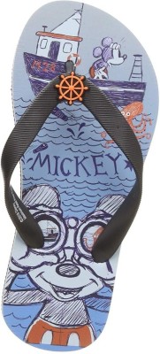 Mickey Mickey Boys Slip On Slipper Flip Flop(Black , 2.5-3 Years)