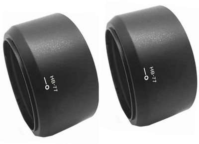 BOOSTY Lens Hood For Af-P Dx 70-300mm , Replaces HB-77 Lens Hood (Pack of 2)  Lens Hood(77 mm, Black)