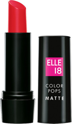 ELLE 18 Color Pops Matte Lipstick(R37 Ravishing Red, 4.3 g)