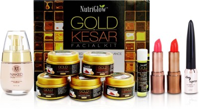 

NutriGlow Gold Kesar Facial Kit(Pack of 5)