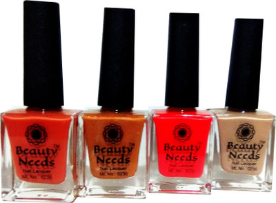 

beauty needs BNC-NP-021,NP-022,NP-023,NP-024 Nude Brown, Nude Shimmer, Medium Pink, Nude(Pack of 4)