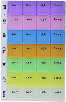 

Nuestra Small Utilities Trinkets Tools Screws Storage Medicine Pill Box(Multicolor)