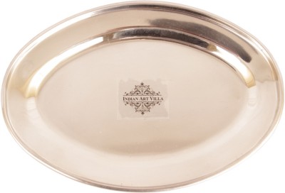 IndianArtVilla Oval Serving Plate Dinner Plate