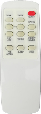 LipiWorld 79 AC Remote Compatible for  Carrier / HAIER / VOLTAS AC Remote Controller(White)
