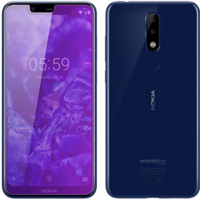 CASE CREATION Edge To Edge Tempered Glass for New Nokia 5.1 Plus(Pack of 1)