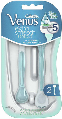 

Gillette Embrace Sensitive Women's 5 Blade Disposable Razors, 2 Count(Pack of 2)