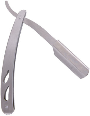 

shivnath enterprises Stainless Steel Salon Straight Barber Hair Salon Razor Folding[1pcs]