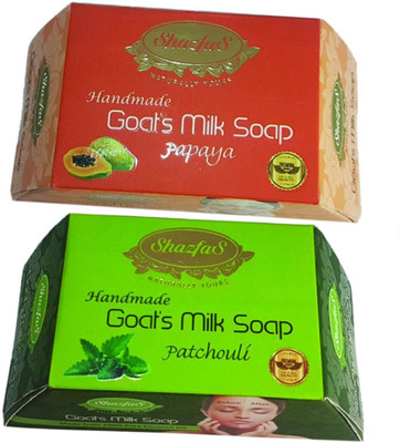 

ShazfaS Goats milk soap Papaya-Patchouli(1 g, Pack of 2)