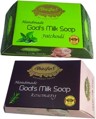 

ShazfaS Goats milk soap Patchouli-Rose(1 g, Pack of 2)