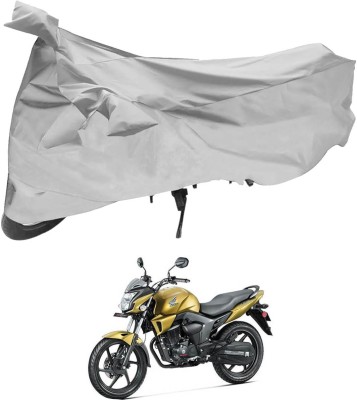 SHOOLIN Two Wheeler Cover for Universal For Bike(Silver)