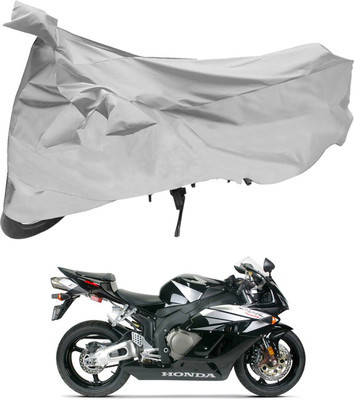 SHOOLIN Two Wheeler Cover for Bajaj(Discover 100 DTS-i, Silver)