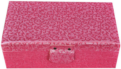 

JD ENTERPRISE TWO ROD BANGLE BOX (PINK) JEWELLERY Vanity Box(Pink)