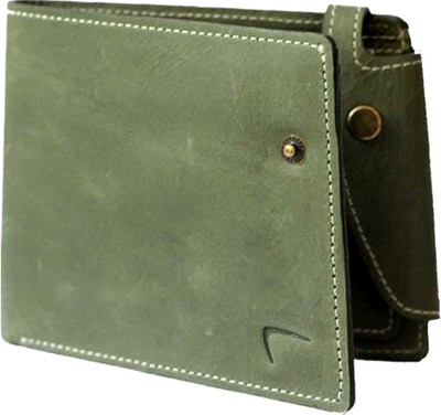 25% OFF on Fume Men Casual, Formal Green Genuine Leather, Fabric Wallet(4 Card Slots) 25% OFF on Fume Men Casual, Formal Green Genuine Leather, Fabric Wallet(4 Card Slots)