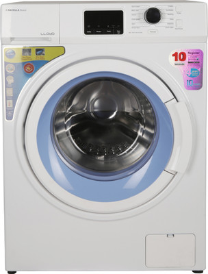 

Lloyd 7 kg Fully Automatic Front Load Washing Machine with In-built Heater White(LWMF70AW)