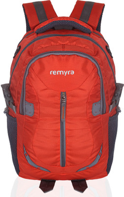 

Remyra HiStorage 32 L Travel Pithu Bag Waterproof Multi-Functional Pocket for Men and Women School Bag for Girls Backpack with Rain Cover (Orange) Waterproof Multipurpose Bag(Orange, 32 L)