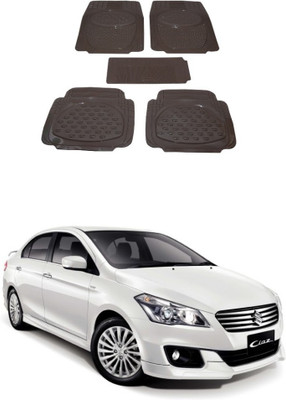 Autoxygen Rubber Standard Mat For  Maruti Suzuki Ciaz(Beige)