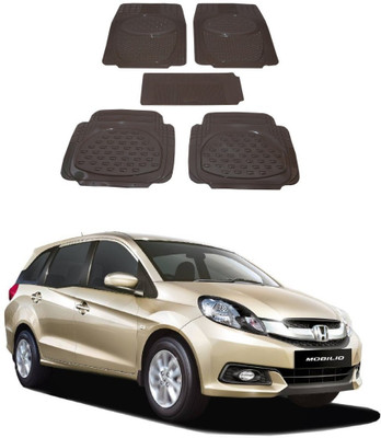 Autoxygen Rubber Standard Mat For  Honda Mobilio(Beige)
