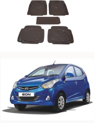 Autoxygen Rubber Standard Mat For  Hyundai Eon(Beige)