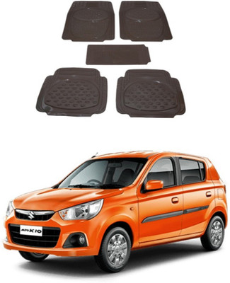 Autoxygen Rubber Standard Mat For  Maruti Suzuki Alto K10(Beige)