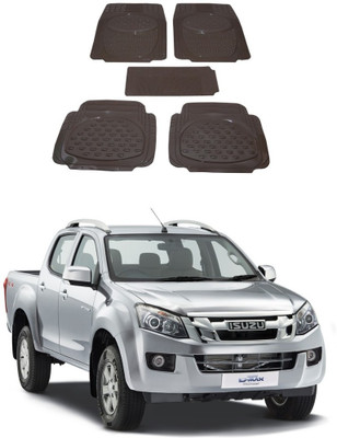 Autoxygen Rubber Standard Mat For  Isuzu DMAX(Beige)