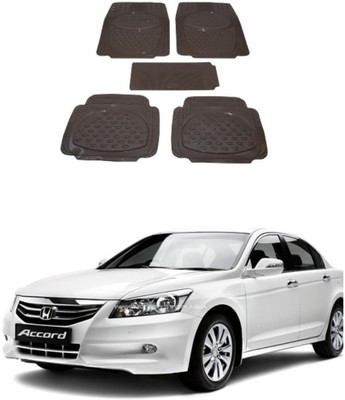 Autoxygen Rubber Standard Mat For  Honda Accord(Beige)