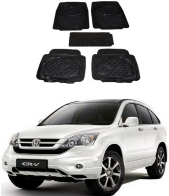 Autoxygen Rubber Standard Mat For  Honda CR-V(Black)