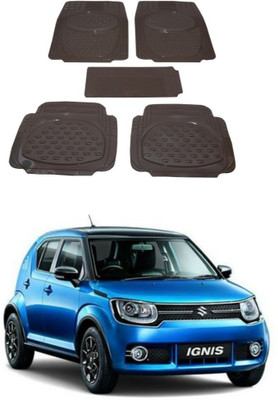 Autoxygen Rubber Standard Mat For  Maruti Suzuki Ignis(Beige)