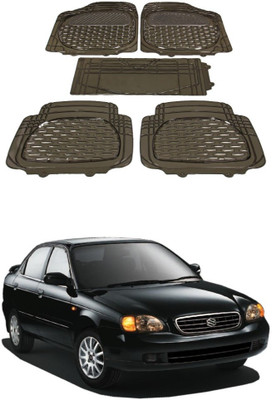 Autoxygen Rubber Standard Mat For  Maruti Suzuki Baleno(Brown)