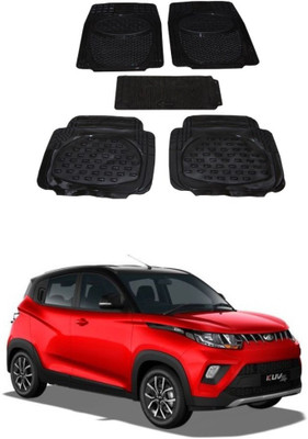 Autoxygen Rubber Standard Mat For  Mahindra KUV 100(Black)