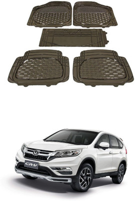 Autoxygen Rubber Standard Mat For  Honda CR-V(Brown)
