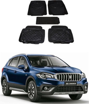 Autoxygen Rubber Standard Mat For  Maruti Suzuki S-Cross(Black)