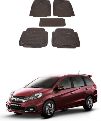 Autoxygen Rubber Standard Mat For  Honda Mobilio(Beige)