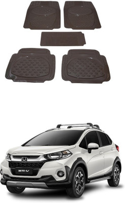 Autoxygen Rubber Standard Mat For  Honda WRV(Beige)