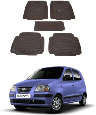 Autoxygen Rubber Standard Mat For  Hyundai Santro Xing(Beige)