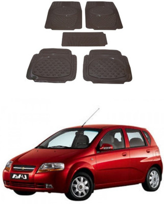 Autoxygen Rubber Standard Mat For  Chevrolet Aveo U-VA(Beige)