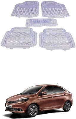Autoxygen Rubber Standard Mat For  Tata TT(White)