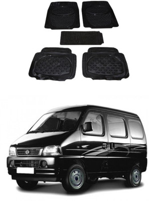 Autoxygen Rubber Standard Mat For  Maruti Suzuki Versa(Black)