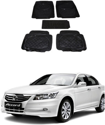 Autoxygen Rubber Standard Mat For  Honda Accord(Black)