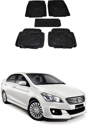 Autoxygen Rubber Standard Mat For  Maruti Suzuki Ciaz(Black)