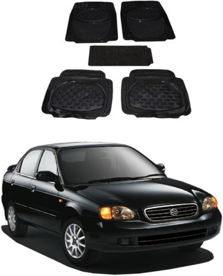Autoxygen Rubber Standard Mat For  Maruti Suzuki Baleno(Black)