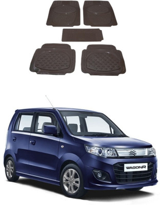 Autoxygen Rubber Standard Mat For  Maruti Suzuki WagonR Stingray(Beige)