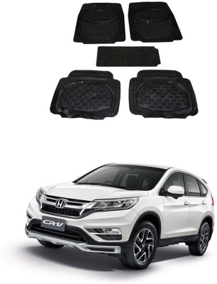 Autoxygen Rubber Standard Mat For  Honda CR-V(Black)