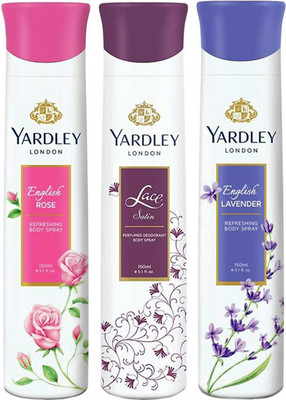 

Yardley london Deodorants combo No-74 Combo Set(Set of 3)