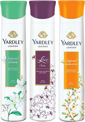 

Yardley london Deodorants combo No-73 Combo Set(Set of 3)