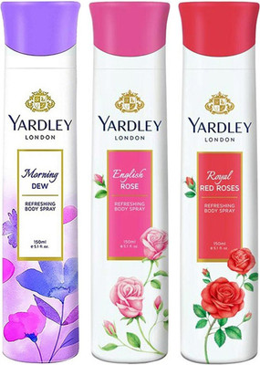 

Yardley london Deodorants combo No-32 Combo Set(Set of 3)